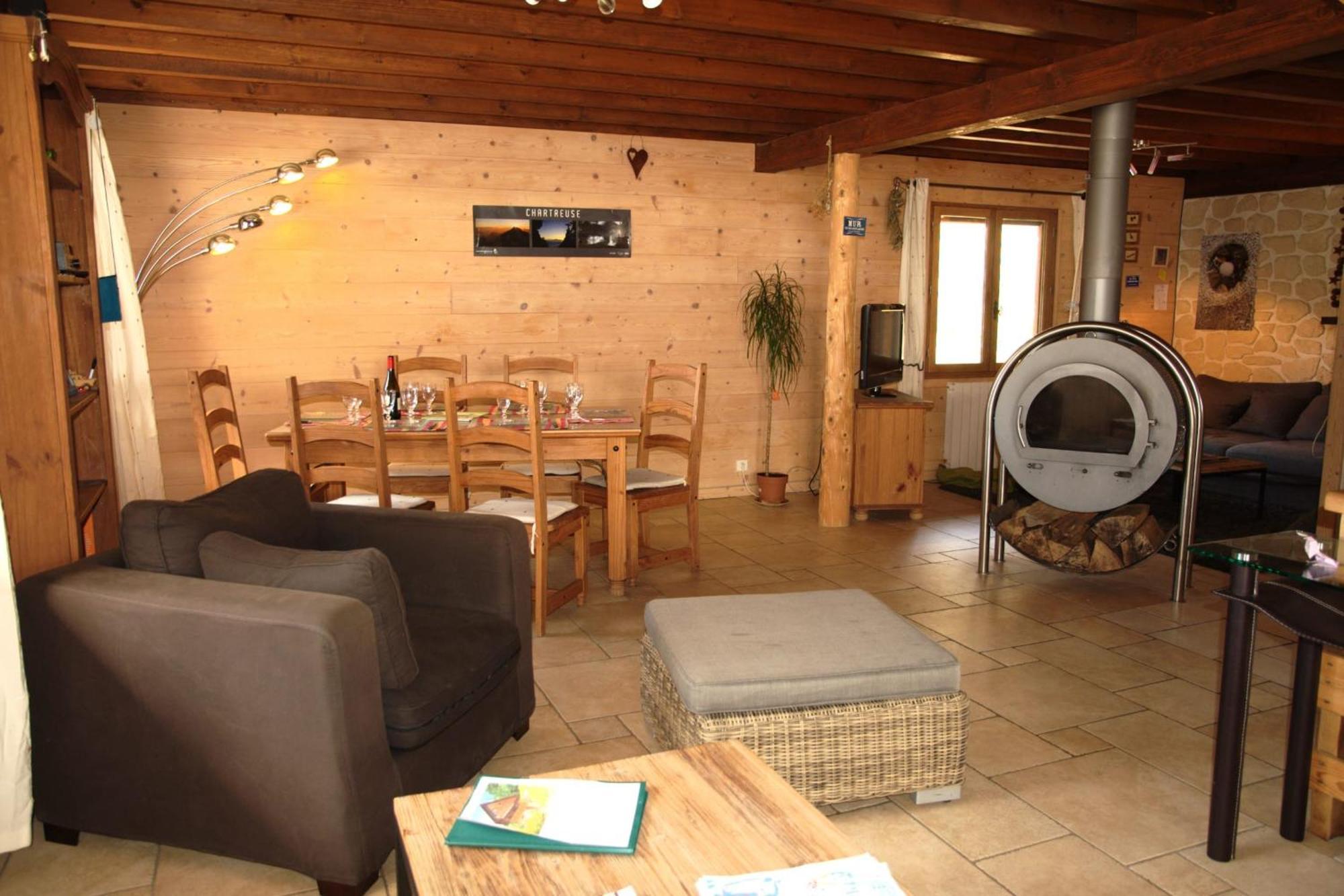 Chalet Cosy En Chartreuse Classe Saint-Pierre-de-Chartreuse Εξωτερικό φωτογραφία