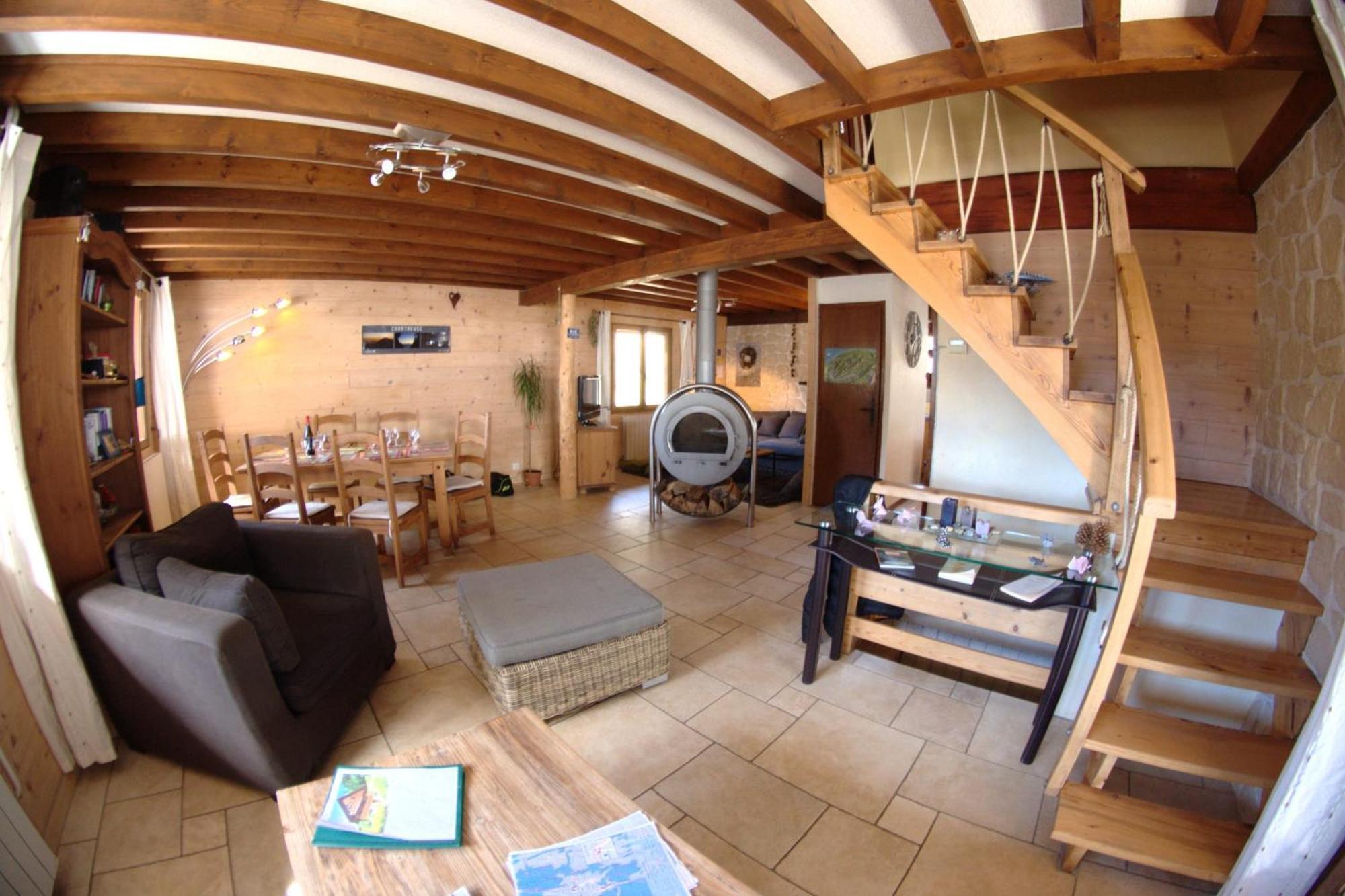 Chalet Cosy En Chartreuse Classe Saint-Pierre-de-Chartreuse Εξωτερικό φωτογραφία